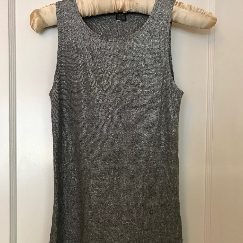 Only hearts cami metallic silver m